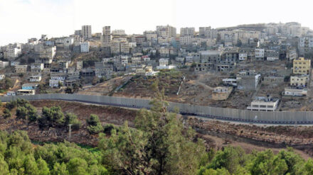 Aus Sicherheitsgründen wurde das arabische Viertel Schuafat vom Rest Jerusalems mit einer Mauer abgetrennt