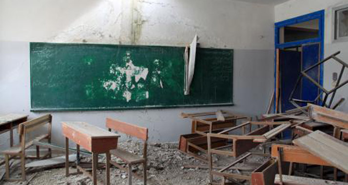 Kein Unterricht möglich: Viele UNRWA-Schulen sind durch die Nahost-Konflikte in Mitleidenschaft gezogen