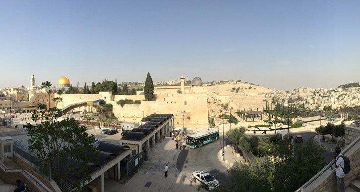 Panorama aus Jerusalem: Die Bedeutung der Stadt für das Judentum kann gar nicht genug hervorgehoben werden