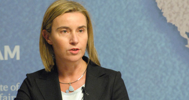 Vom Nahostgipfel zum „American Jewish Committee“: Federica Mogherini (Archivbild)