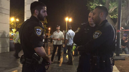 Nach dem Anschlag in Tel Aviv war die Lage unter den Polizisten zuerst unklar