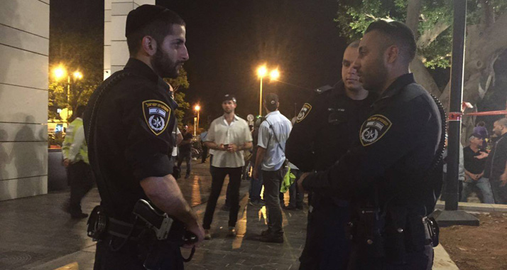 Nach dem Anschlag in Tel Aviv war die Lage unter den Polizisten zuerst unklar