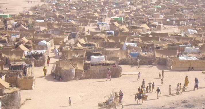 Ein sudanesisches Flüchtlingslager im Tschad