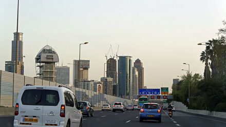 Der Verkehr in Israel nimmt zu