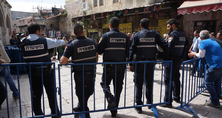 Angesichts der angespannten Lage erhöht Israel das Polizeiaufgebot in Jerusalem (Symbolbild)