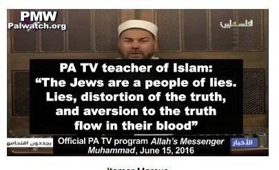 Islamlehrer Hamato meint, Unwahrheit liege den Juden im Blut