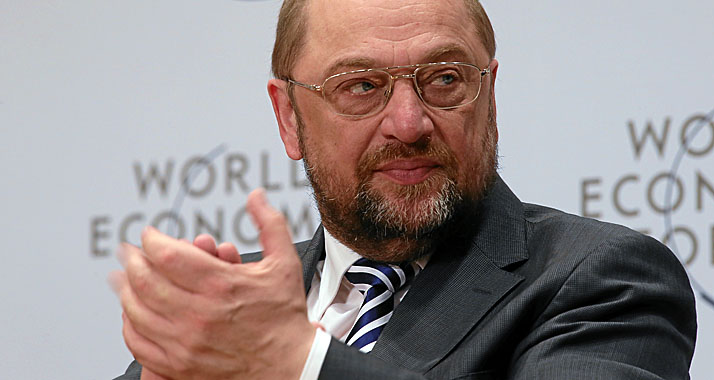 Applaudierte nach Abbas' antisemitischen Äußerungen: EU-Parlamentspräsident Martin Schulz (Archivbild)