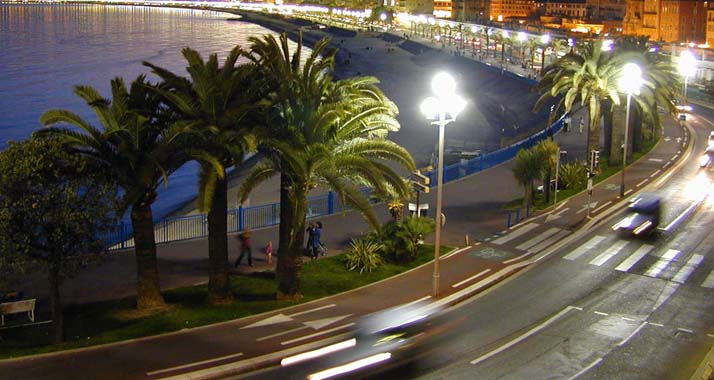 Die Promenade des Anglais in Nizza: Hier tötete ein Attentäter mit einem Lastwagen 84 Menschen