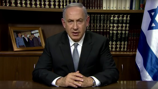 Netanjahu ruft in einer Videobotschaft Abbas zu Frieden zu friedlicher Koexistenz auf