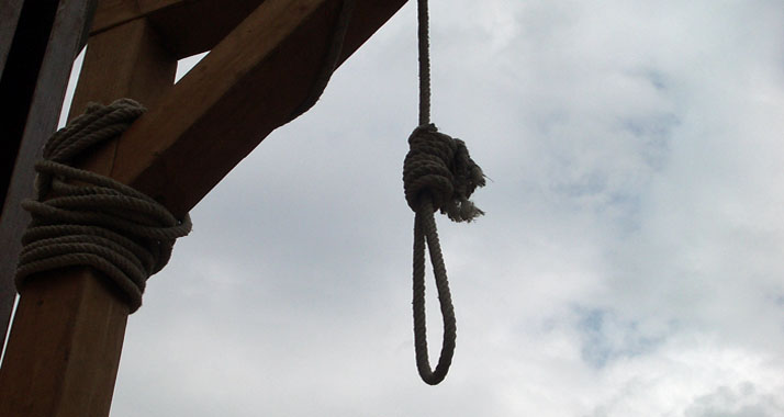 Im Gazastreifen wird die Todesstrafe durch Erhängen oder Erschießen vollstreckt