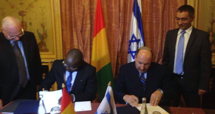Zwei Unterschriften, eine Beziehung: Israel und Guinea sind wieder diplomatisch miteinander verbunden