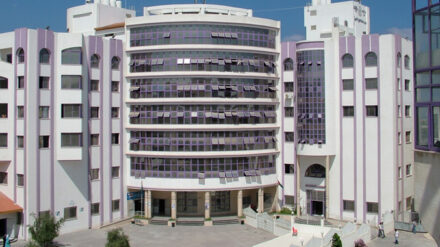 Die Fakultät der Künste der Al-Aksa-Universität in Gaza