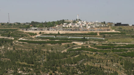 Bei Gusch Etzion zwischen Jerusalem und Hebron im Westjordanland hat ein Einkaufszentrum eröffnet