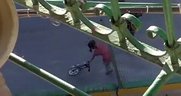 Nach eigenen Angaben nahmen die Grenzsoldaten dem Mädchen das Fahrrad aus Unsicherheit weg