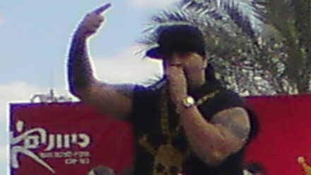 Der Rapper Joav Eliasi trägt den Spitznamen „Der Schatten“