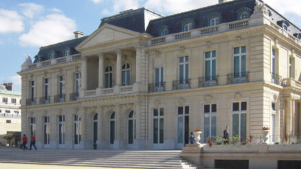 Das Schloss La Muette in Pari:s Hier hat die OECD ihren Sitz