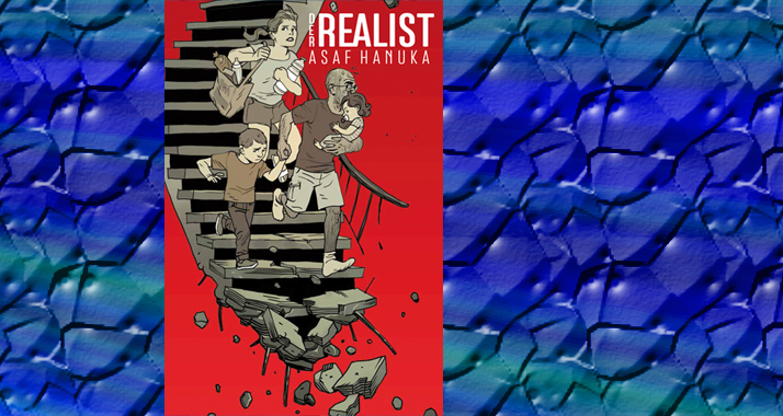 „Der Realist“-Cover: Immer entwischt der israelische Comic-Autor Asaf Hanuka mit seiner Familie nur knapp der nächsten Katastrophe