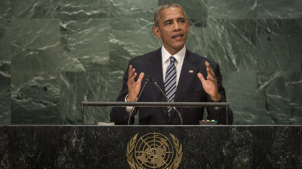 US-Präsident Obama sprach in New York auch über den israelisch-palästinensischen Konflikt