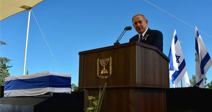 Würdigte Peres als großen Führer des Landes: Israels Regierungschef Netanjahu
