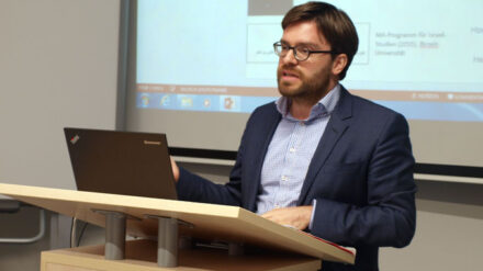 Befasst sich mit arabischen Zugängen zum Israel-Studium: Johannes Becke