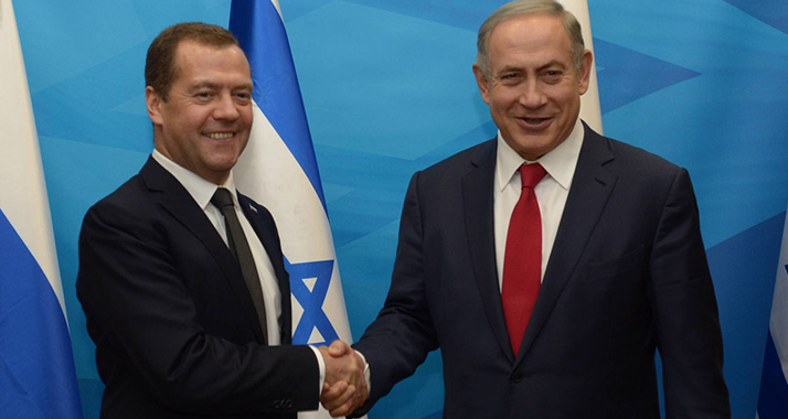 Russlands Premier Medwedew und sein israelischer Amtskollege Netanjahu haben in Jerusalem über den Ausbau der bilateralen Beziehungen gesprochen