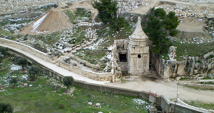 Ein 2.000 Jahre altes Wahrzeichen: Das Grab Absaloms