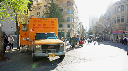 Blutspenden sollen in Zukunft in einer unterirdischen Blutbank bei Ramle aufbewahrt werden