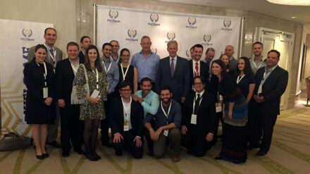 Im Hotel „Waldorf Astoria" gedachten die ehemaligen Stipendiaten ihres Wohltäters