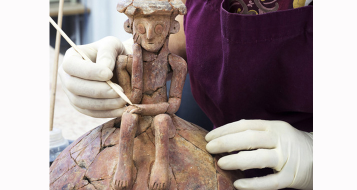 Fast 4.000 Jahre alt: Bei der gefundenen Figur sind Experten vor allem von der detailgenauen Ausarbeitung fasziniert