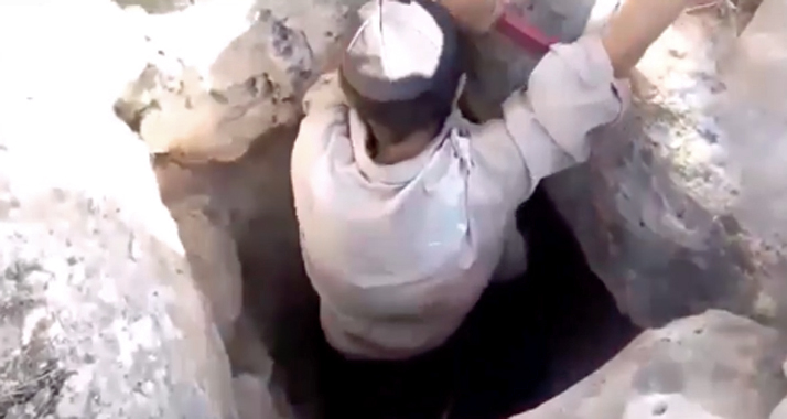 Palästinensische Sicherheitskräfte haben einen Siedler nach sechs Tagen aus einem ausgetrockneten Wasserloch befreit