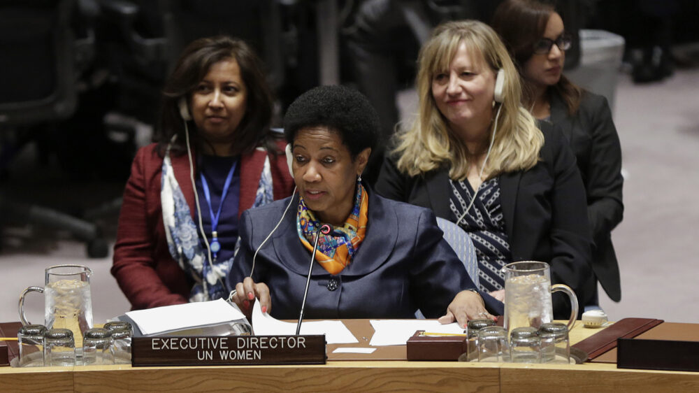 Die Südafrikanerin Phumzile Mlambo-Ngcuka ist seit 2013 Generaldirektorin von „UN Women“