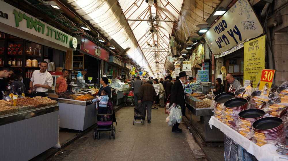 Ansprechender ohne Müll: der Mahane-Jehuda-Markt in Jerusalem (Archivbild)