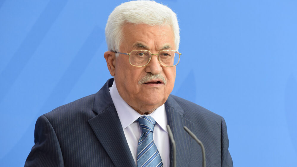 Abbas wirbt immer wieder um die Anerkennung Palästina als Staat