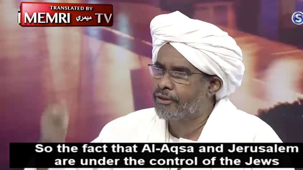 Auch im sudanesischen Fernsehen befürwortete Al-Koda Beziehungen mit Israel