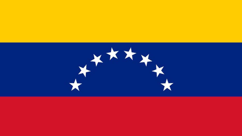 Könnte bald wieder in Israel wehen: die Flagge Venezuelas