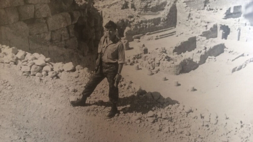 David Dorijon besuchte als Soldat nach der Eroberung des Westjordanlandes heimlich das Herodion