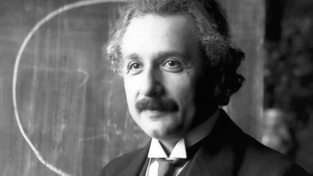 Albert Einstein im Jahr 1921