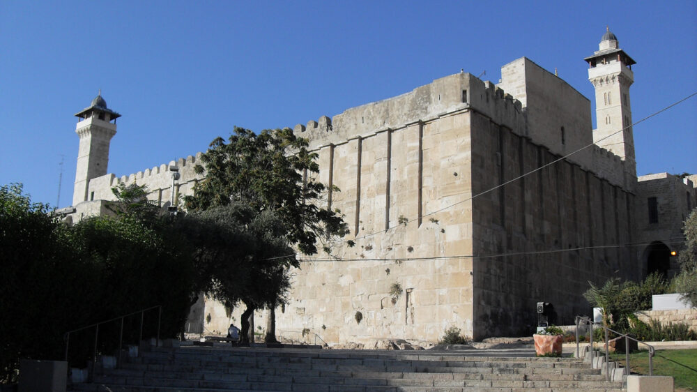 Das Grab der Patriarchen in Hebron