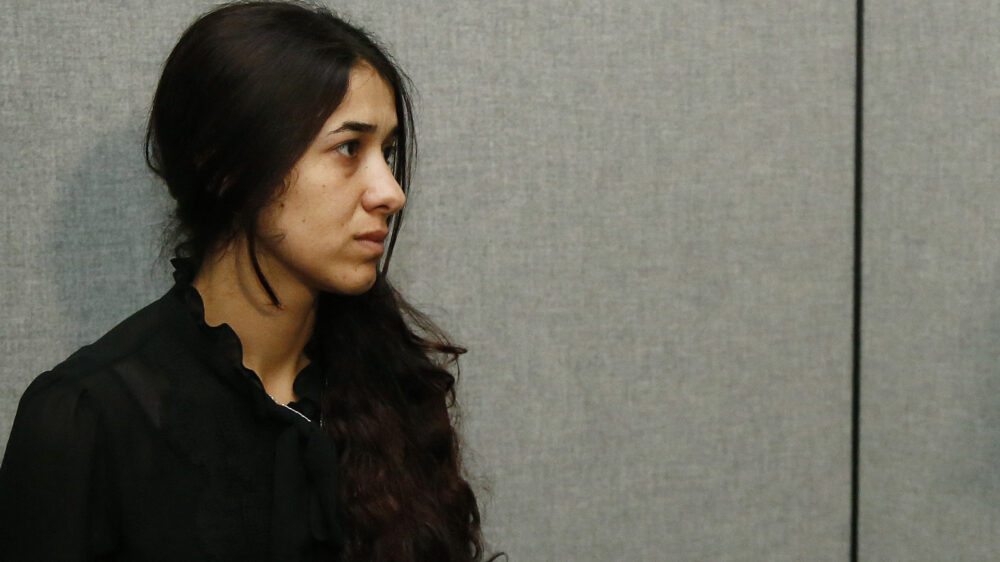 Die Jesidin Nadia Murad war drei Monate lang Geisel der Terrormiliz Islamischer Staat