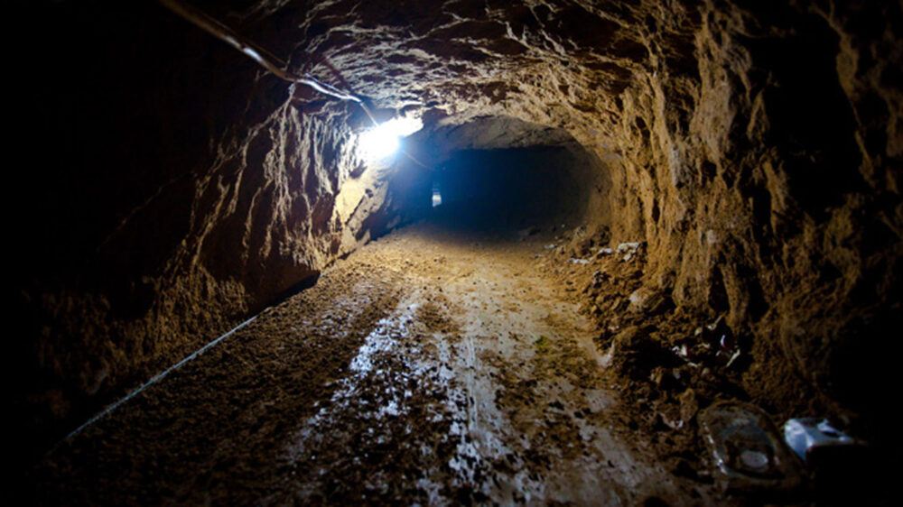 Ein Schmuggeltunnel in Gaza (Symbolbild)
