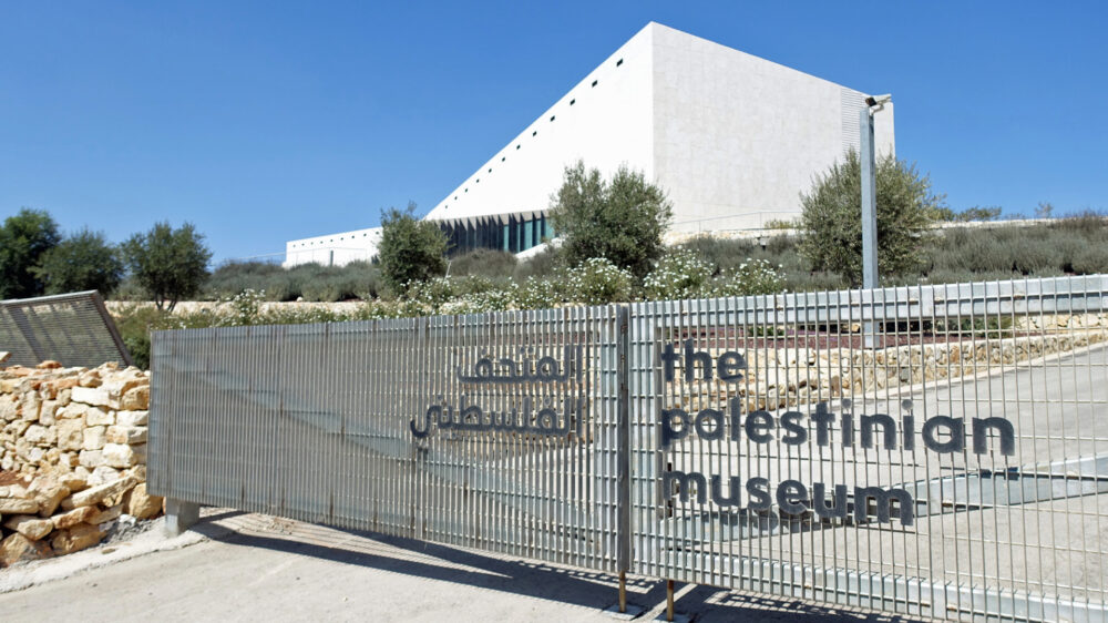 Erstmals zeigt das Palästinensische Nationalmuseum eine Ausstellung