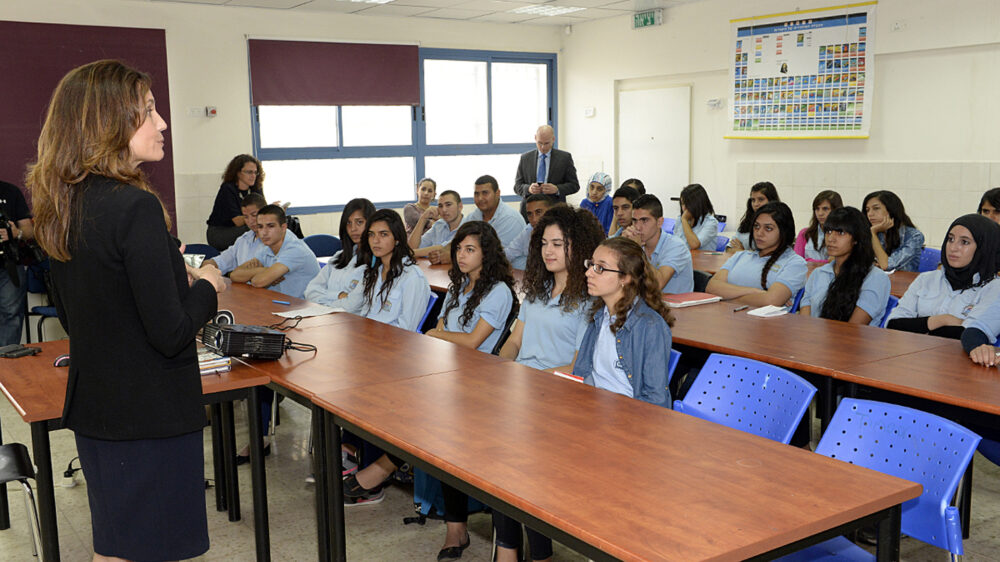 Eine 12. Schulklasse in Israel (Archivbild)