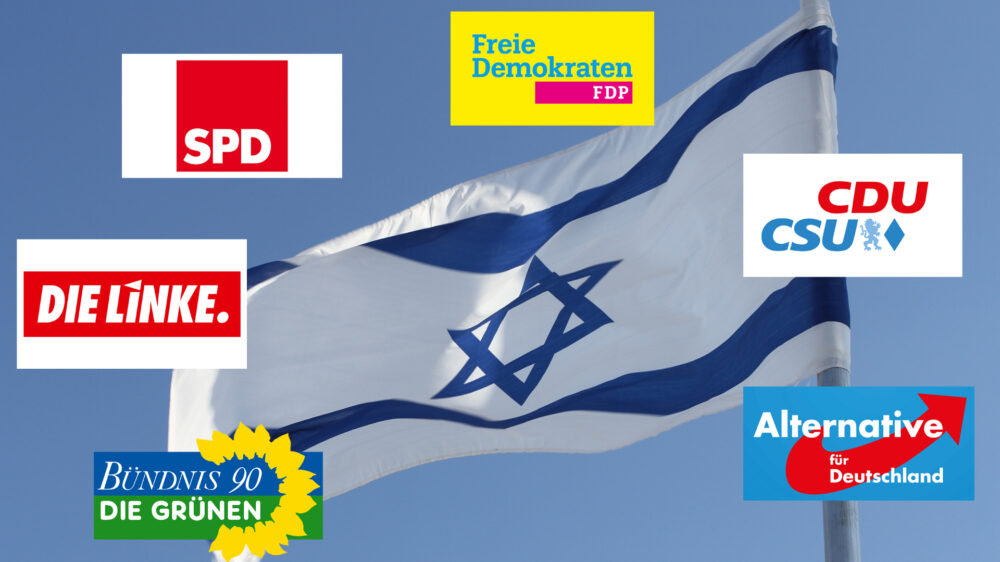 Deutsche Parteien im Israel-Check