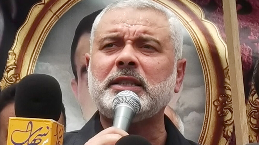 Hamas-Führer Hanije hat laut einer Umfrage höhere Zustimmungswerte als PA-Präsident Abbas