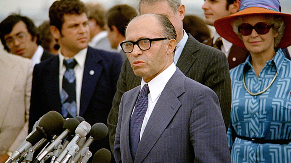 Menachim Begin war zwischen 1977 und 1983 Premierminister in Israel