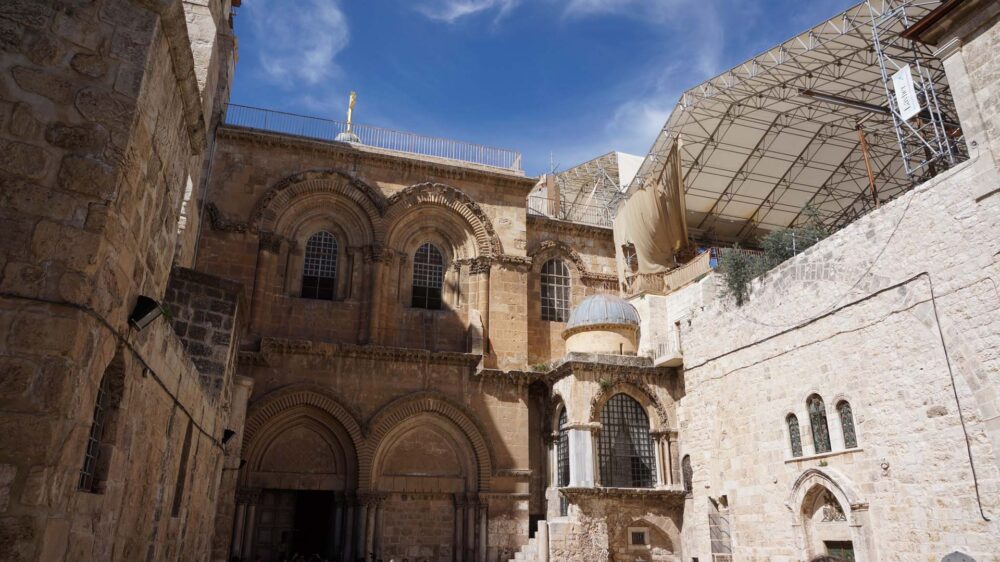 Die Jerusalemer Grabeskirche zählt zu den heiligsten Stätte des Christentums