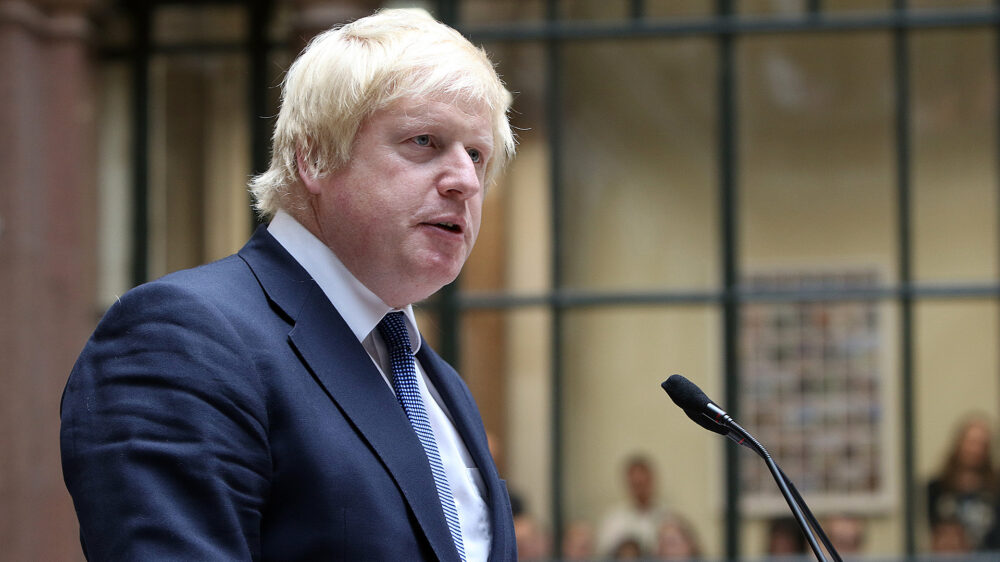 Interessiert sich für den israelisch-palästinensischen Konflikt: der britische Außenminister Johnson