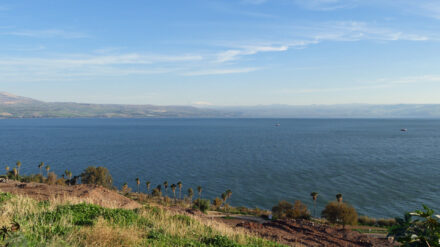 Israels größtes Süßwasserreservoir, der See Genezareth, hat derzeit den niedrigsten Wasserstand seit Beginn der Aufzeichnungen