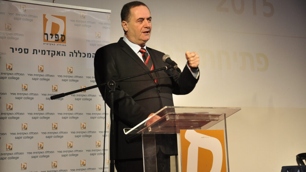 Der israelische Verkehrs- und Geheimdienstminister Israel Katz ist besorgt, wenn er an die aktuellen Entwicklungen im Libanon denkt
