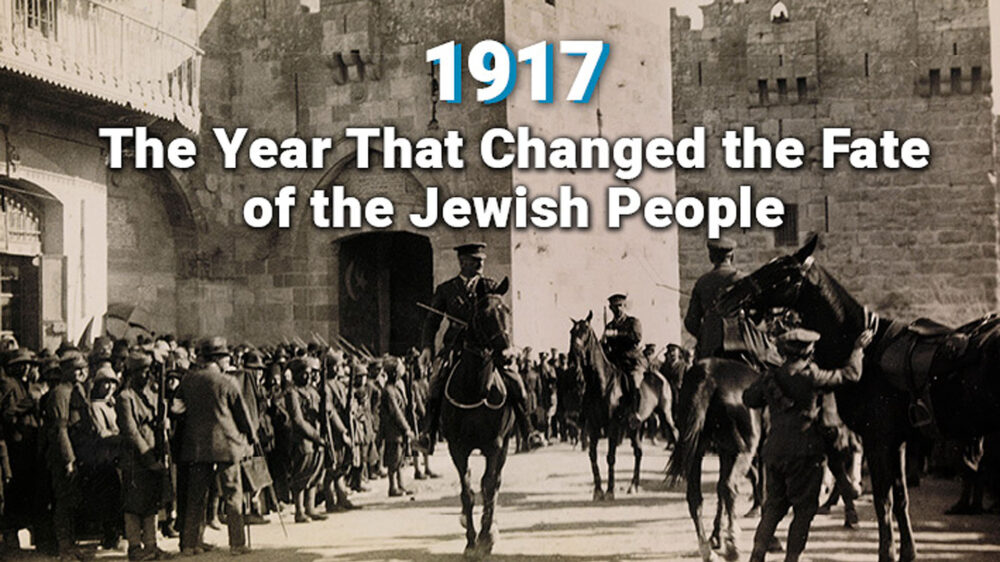 Die britische Armee eroberte im Ersten Weltkrieg Palästina von den Osmanen